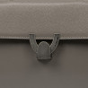 Women shoulder bag 032g 01 taupe caviar