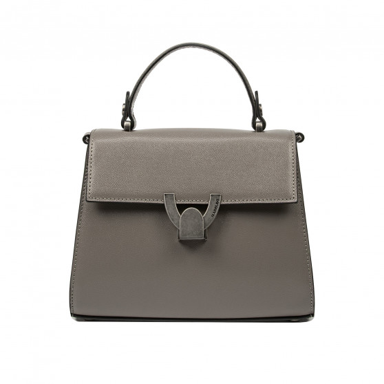 Women shoulder bag 032g 01 taupe caviar