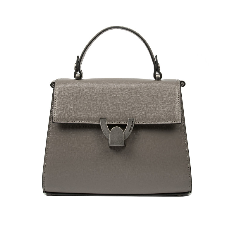 Women shoulder bag 032g 01 taupe caviar