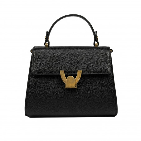 Women shoulder bag 032g black caviar
