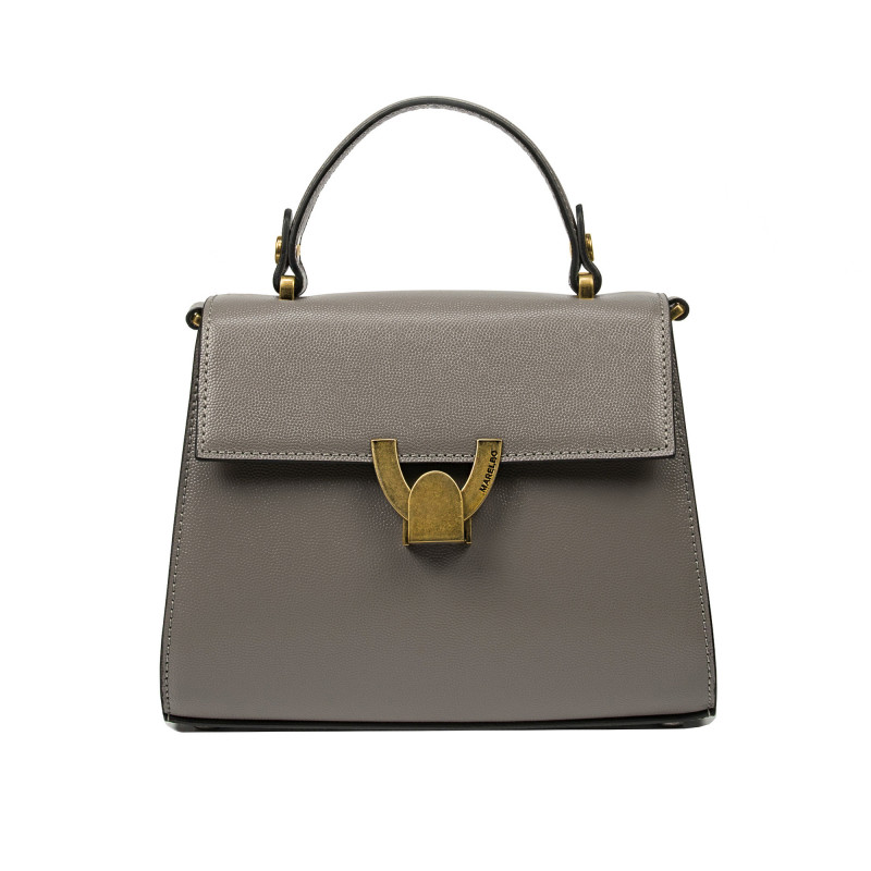 Women shoulder bag 032g taupe caviar