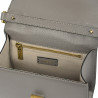 Women shoulder bag 032g taupe caviar