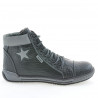 Women boots 3274 black+gray