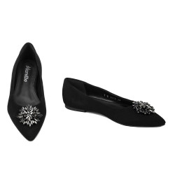 Women dancers 1313 black velour