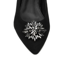 Women dancers 1313 black velour