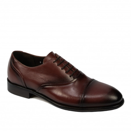 Men stylish, elegant shoes 978 a cognac