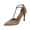 Women stylish, elegant shoes 1323 sand velour