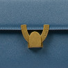 Women shoulder bag 032g bleu caviar