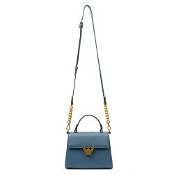 Women shoulder bag 032g bleu caviar