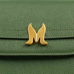 Women shoulder bag 033g forest green