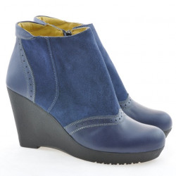 Women boots 3268 indigo velour combined