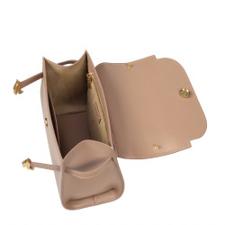 Women shoulder bag 033g beige box