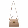 Women shoulder bag 033g beige box