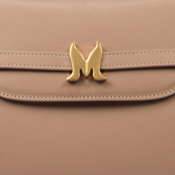 Women shoulder bag 033g beige box