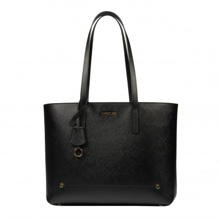 Women shoulder bag 034g black safiano