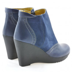Women boots 3268 indigo velour combined