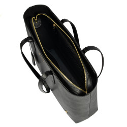 Women shoulder bag 034g black safiano