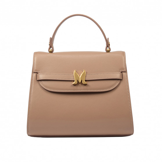 Women shoulder bag 033g beige box