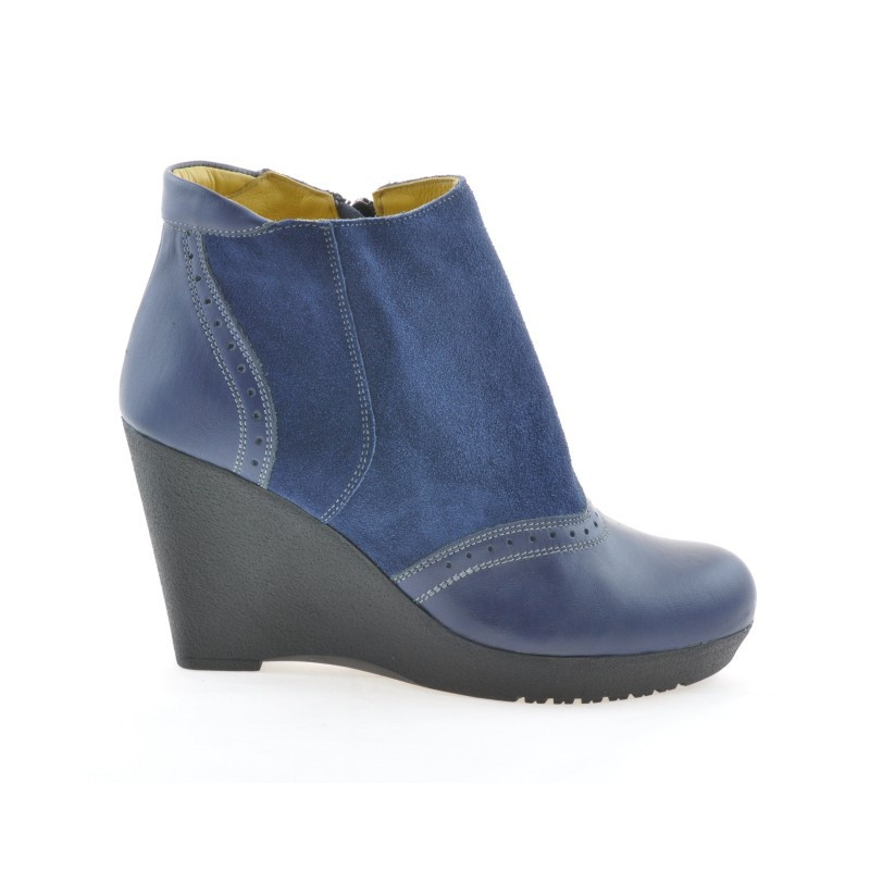 Women boots 3268 indigo velour combined