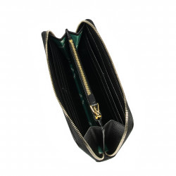 Portofel dama 201g black caviar