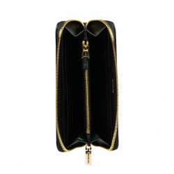 Portofel dama 201g black safiano