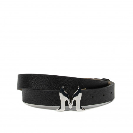 Women belt 41m black presat