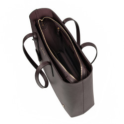 Women shoulder bag 034g dark brown