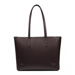 Women shoulder bag 034g dark brown