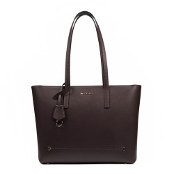 Women shoulder bag 034g dark brown