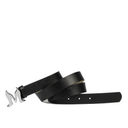 Women belt 41m black presat