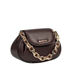 Women shoulder bag 027g dark chocolate