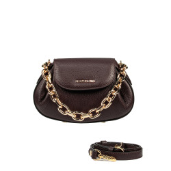 Women shoulder bag 027g dark chocolate