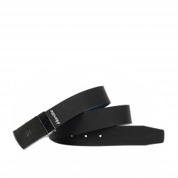 Men belt 62b bicolored biz blue+black mat