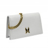 Women shoulder bag 029g croco white