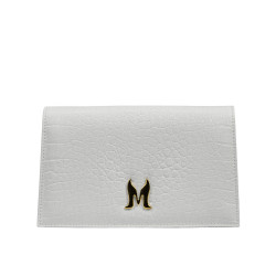 Women shoulder bag 029g croco white