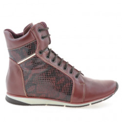 Women boots 3275 bordo combined