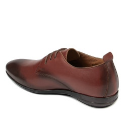 Teenagers stylish, elegant shoes 370 a cognac