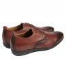 Teenagers stylish, elegant shoes 370 a cognac