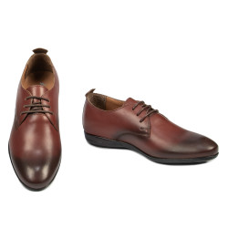 Teenagers stylish, elegant shoes 370 a cognac