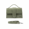 Women shoulder bag 028g 01 army green