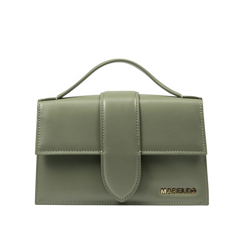 Women shoulder bag 028g army green