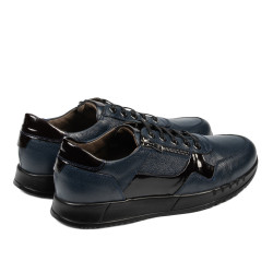Pantofi casual/sport  barbati 916 indigo combined