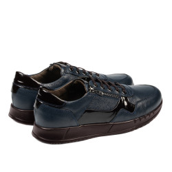Pantofi casual/sport  barbati 916-1 indigo combined