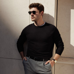 Men belt 70b black lucios lifestyle