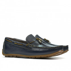 Teenagers moccasins, loafers 376 indigo