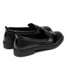 Pantofi casual/eleganti dama 6037 black pearl combined