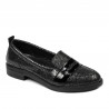 Pantofi casual/eleganti dama 6037 black pearl combined