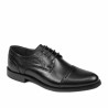 Men stylish, elegant shoes 880 black
