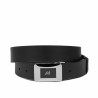 Men belt 42b black mat
