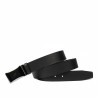 Men belt 42b black mat